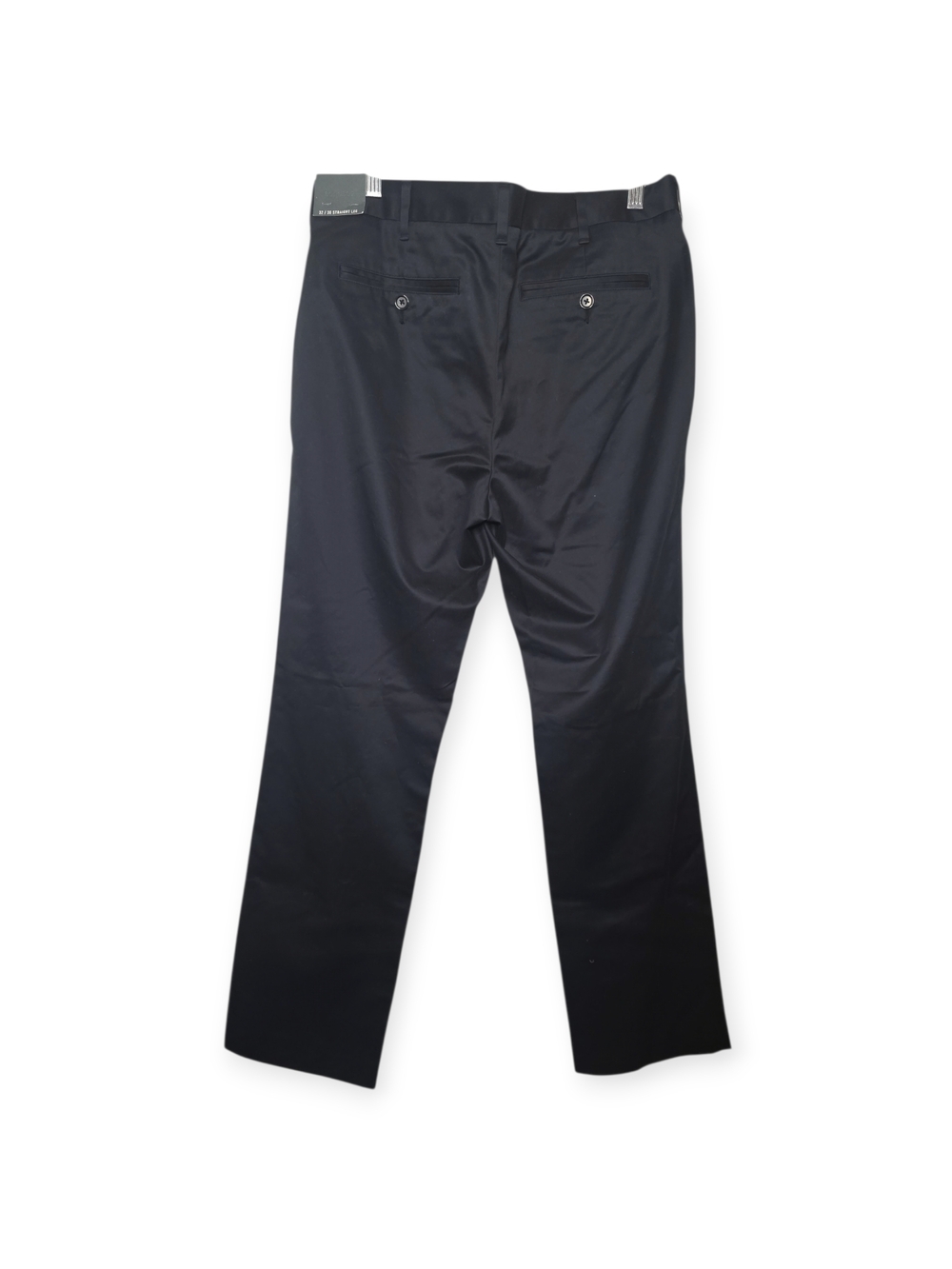 Men's NWT Bononos black, straight leg pants, size 32x30 - Picture 2 of 4